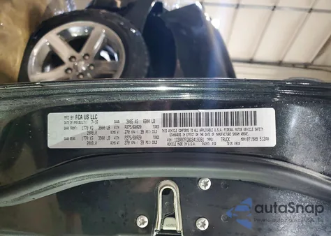 2016 Ram 1500 St z USA, uszkodzony, nr VIN 1C6RR7FG8GS419391